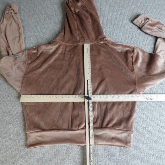 Skimms Womens Tracksuit Medium Beige Full Zip Jacket Hoodie Joggers Pants Sienna - Picture 3 of 16